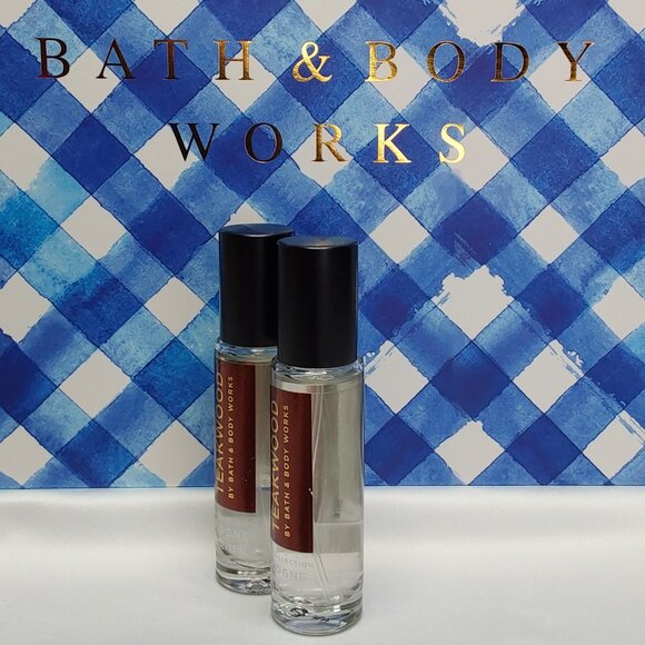 Bath & Body Works 'MAHOGANY TEAKWOOD' Signature COLOGNE 2-Piece Gift Set - Picture 4 of 10